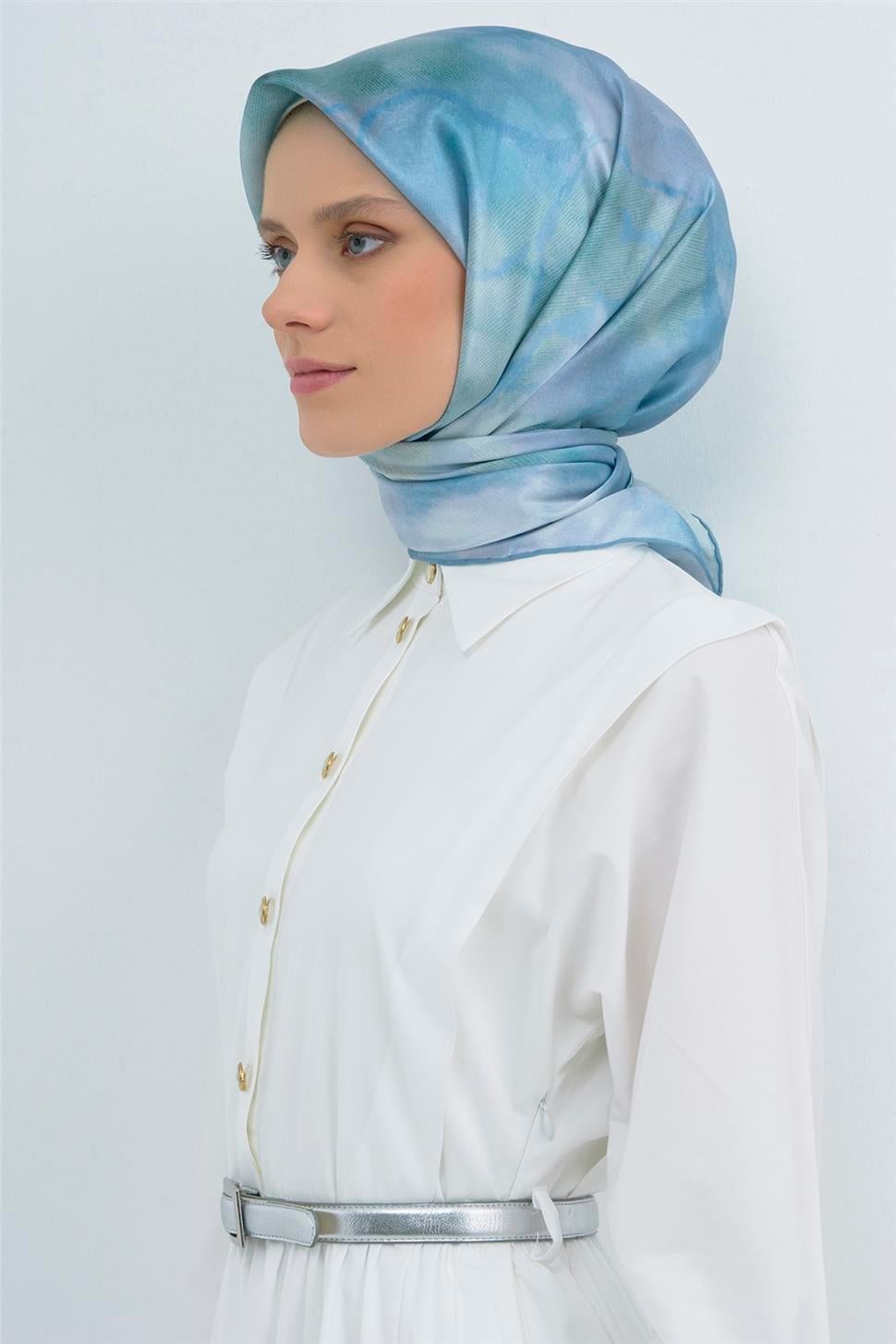 Armine 2026 İlkbahar Yaz Saf İpek Sura Eşarp 9501D 32