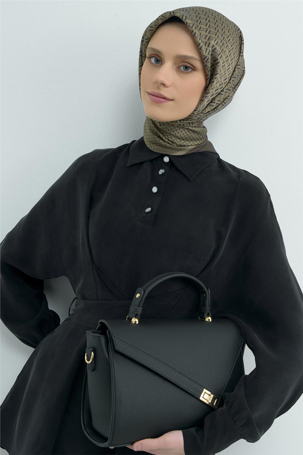 Armine 2026 İlkbahar Yaz Saf İpek Sura Eşarp 9502D 55