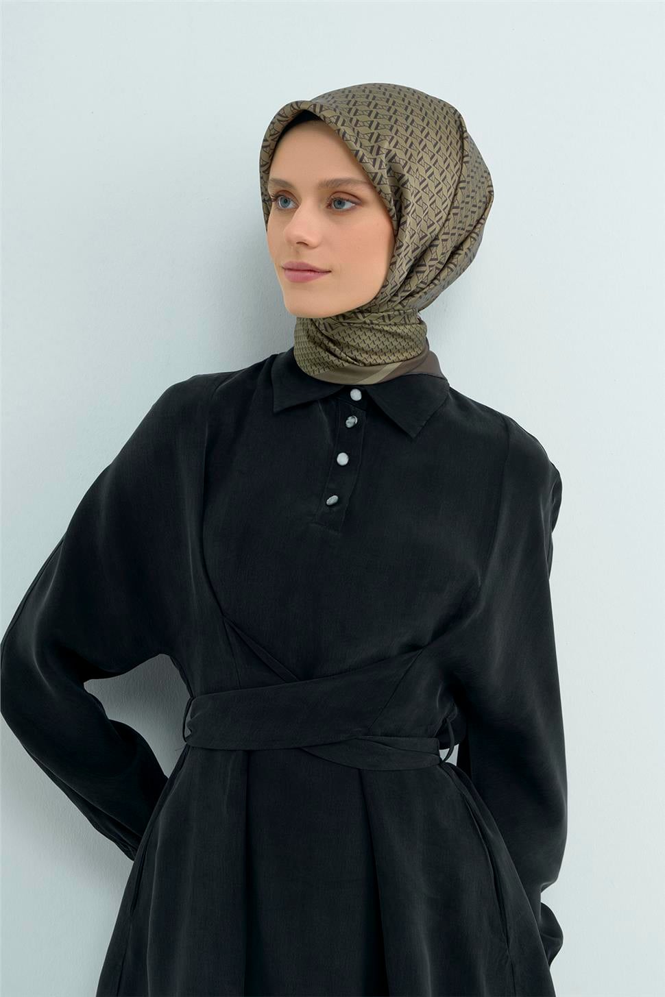 Armine 2026 İlkbahar Yaz Saf İpek Sura Eşarp 9502D 55