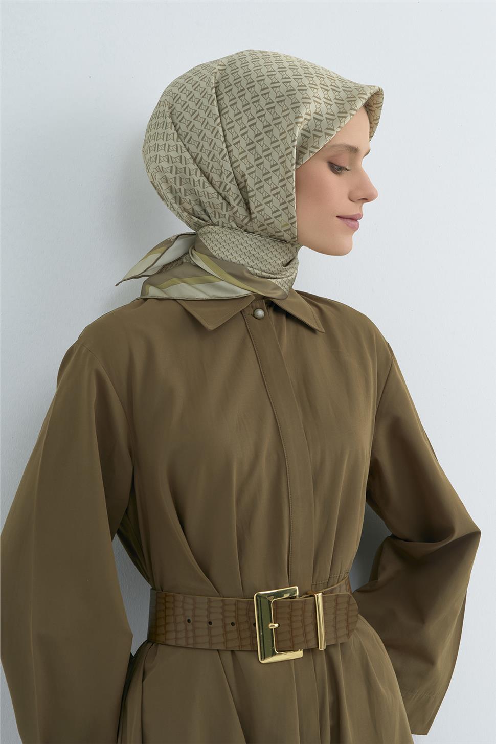 Armine 2026 İlkbahar Yaz Saf İpek Sura Eşarp 9502D 81