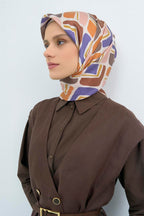 Armine 2026 İlkbahar Yaz Saf İpek Sura Eşarp 9504D 31