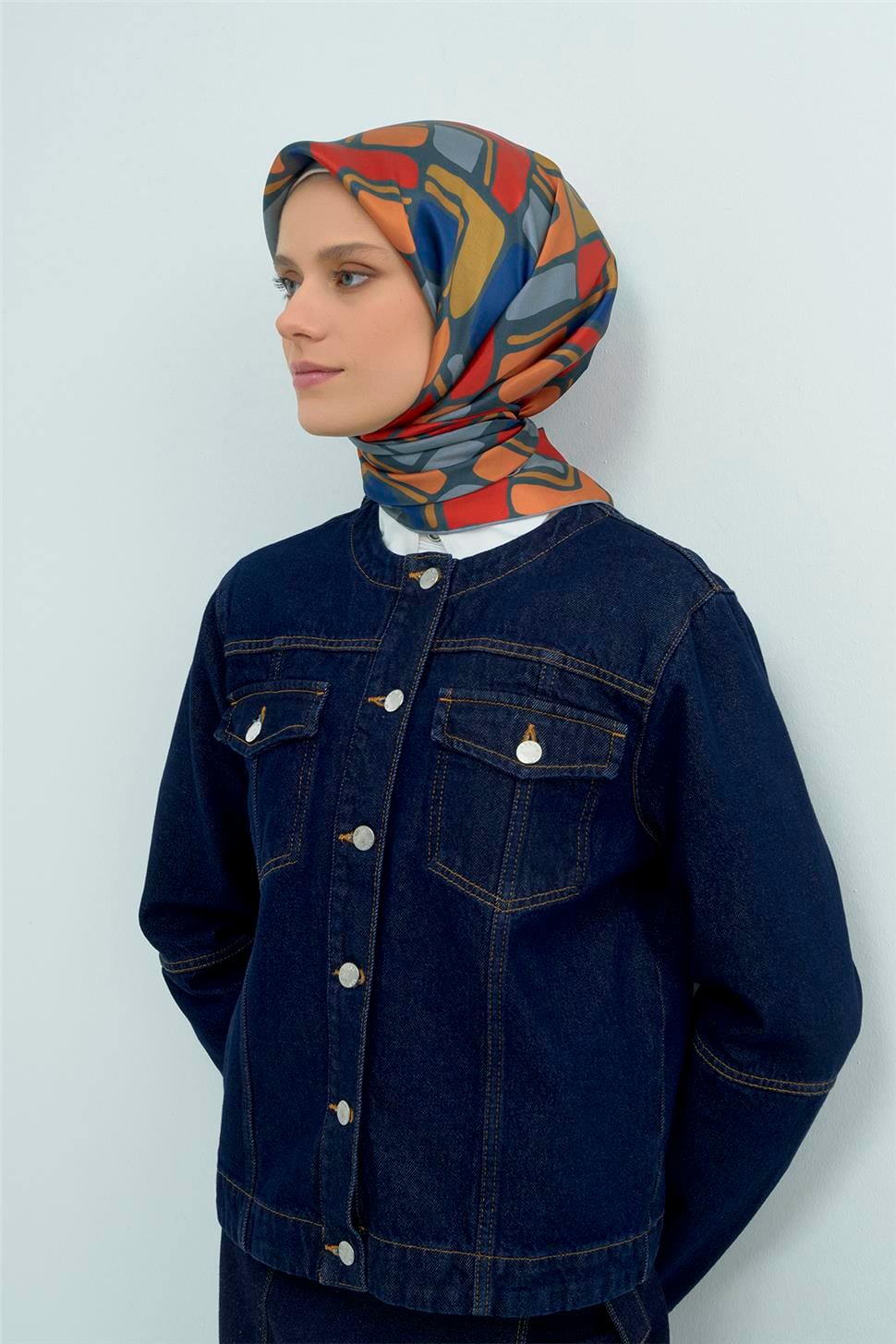 Armine 2026 İlkbahar Yaz Saf İpek Sura Eşarp 9504D 58