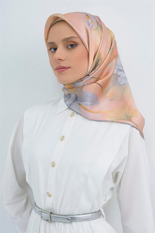 Armine 2026 İlkbahar Yaz Saf İpek Sura Eşarp 9505D 83