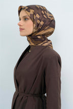 Armine 2026 İlkbahar Yaz Saf İpek Sura Eşarp 9507D 02