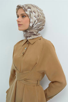 Armine 2026 İlkbahar Yaz Saf İpek Sura Eşarp 9507D 03