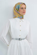 Armine 2026 İlkbahar Yaz Saf İpek Sura Eşarp 9507D 50