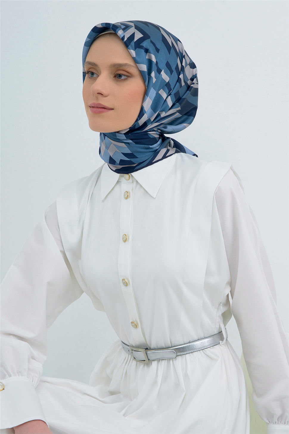 Armine 2026 İlkbahar Yaz Saf İpek Sura Eşarp 9507D 83