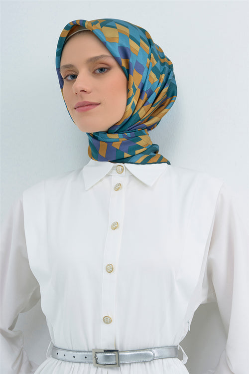 Armine 2026 İlkbahar Yaz Saf İpek Sura Eşarp 9507D 85
