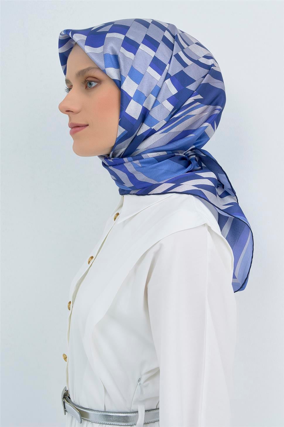 Armine 2026 İlkbahar Yaz Saf İpek Sura Eşarp 9507D 32