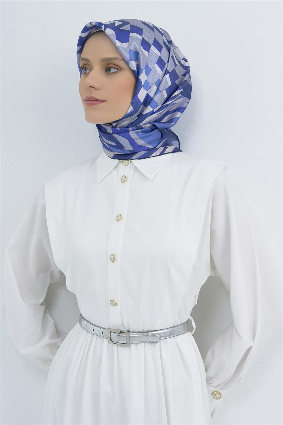 Armine 2026 İlkbahar Yaz Saf İpek Sura Eşarp 9507D 32