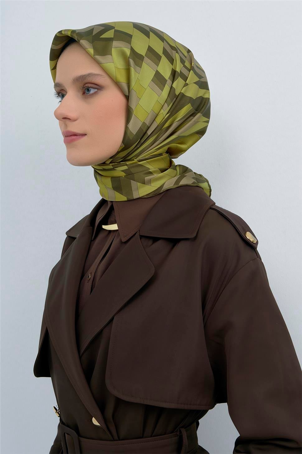 Armine 2026 İlkbahar Yaz Saf İpek Sura Eşarp 9507D 52