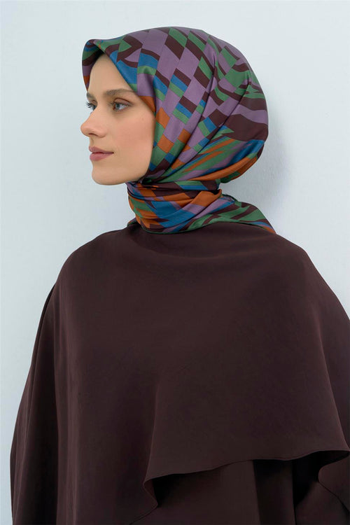Armine 2026 İlkbahar Yaz Saf İpek Sura Eşarp 9507D 53
