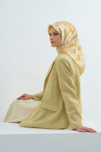 Armine 2026 İlkbahar Yaz Saf İpek Sura Eşarp 9509D 07