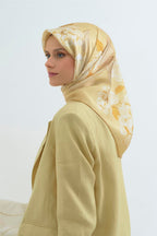 Armine 2026 İlkbahar Yaz Saf İpek Sura Eşarp 9509D 07