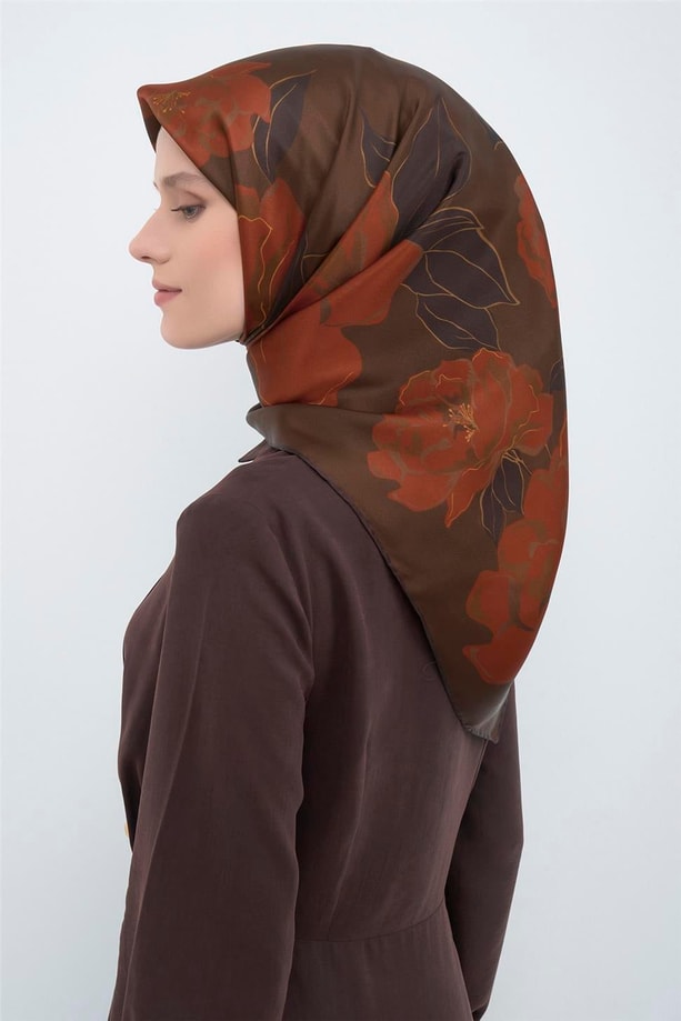 Armine Saf İpek Sura Eşarp 9509D 57
