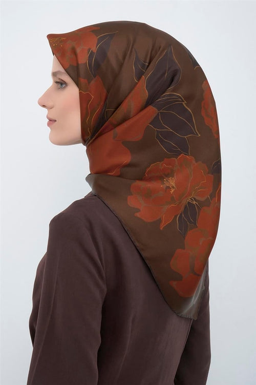 Armine Saf İpek Sura Eşarp 9509D 57
