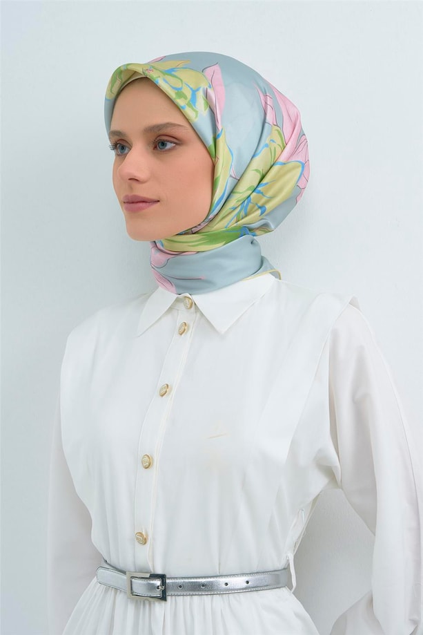 Armine Saf İpek Sura Eşarp 9509D 80