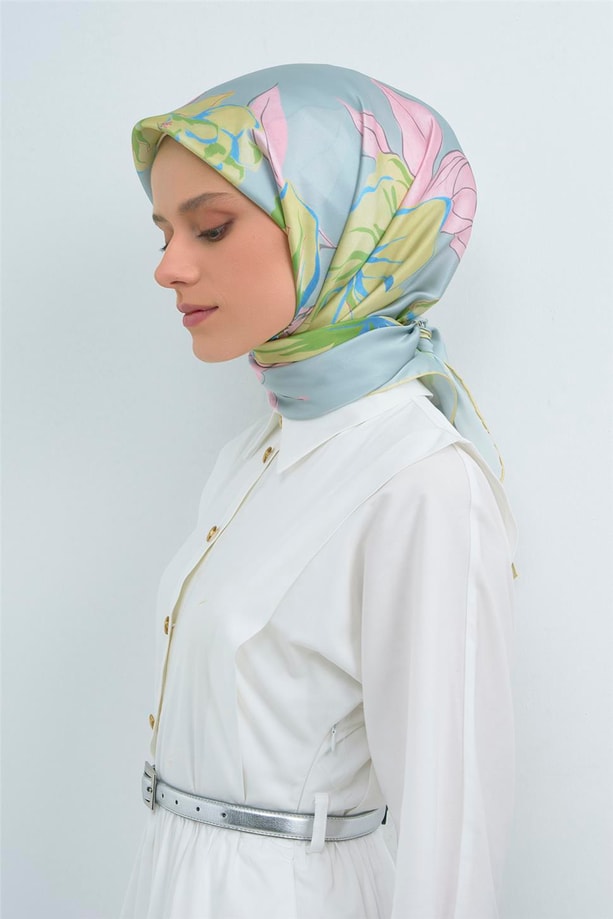Armine Saf İpek Sura Eşarp 9509D 80