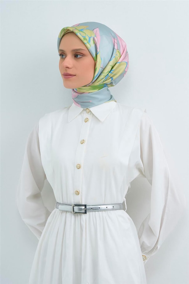 Armine Saf İpek Sura Eşarp 9509D 80