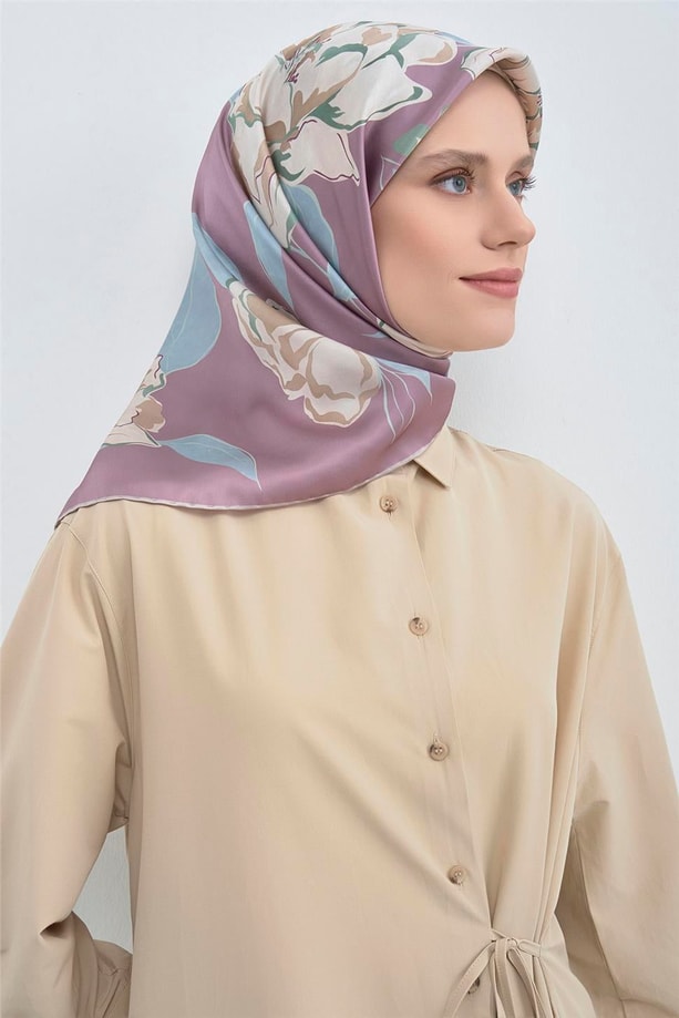Armine Saf İpek Sura Eşarp 9509D 82