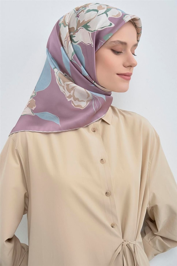 Armine Saf İpek Sura Eşarp 9509D 82