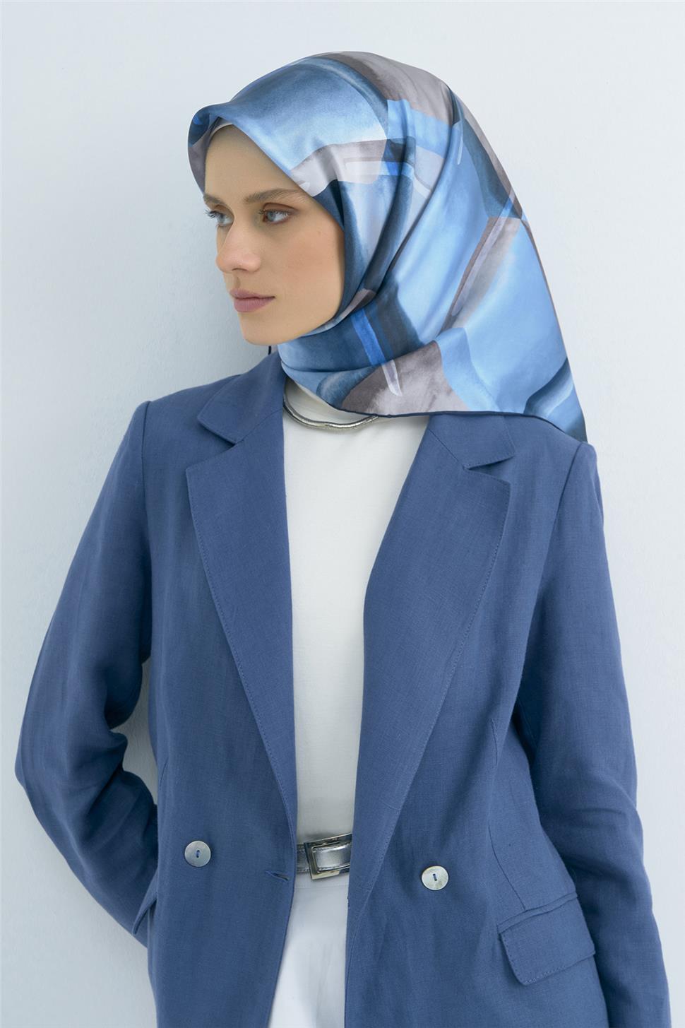 Armine 2026 İlkbahar Yaz Saf İpek Sura Eşarp 9510D 52