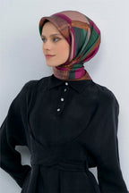 Armine 2026 İlkbahar Yaz Saf İpek Sura Eşarp 9510D 84