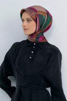 Armine 2026 İlkbahar Yaz Saf İpek Sura Eşarp 9510D 84