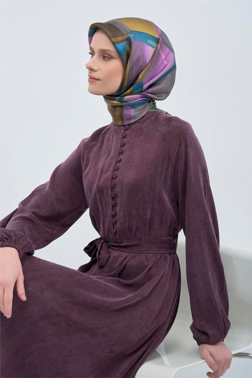 Armine 2026 İlkbahar Yaz Saf İpek Sura Eşarp 9510D 85