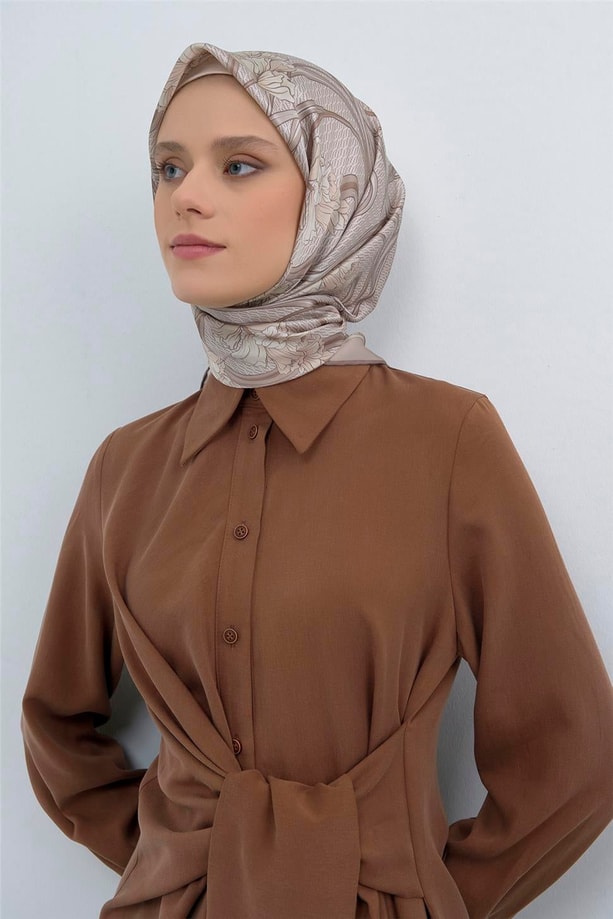 Armine Saf İpek Sura Eşarp 9512D 01