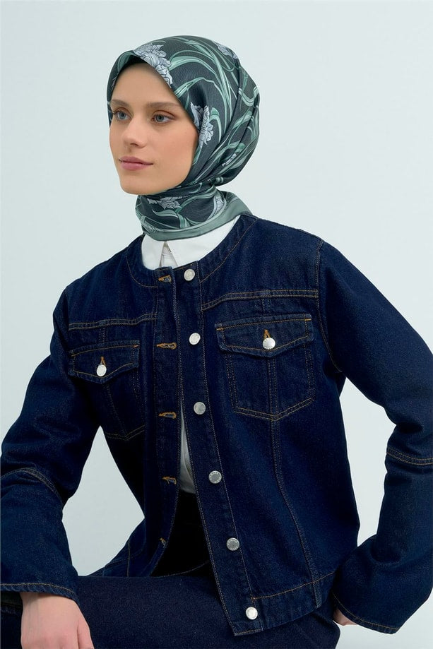 Armine Saf İpek Sura Eşarp 9512D 02