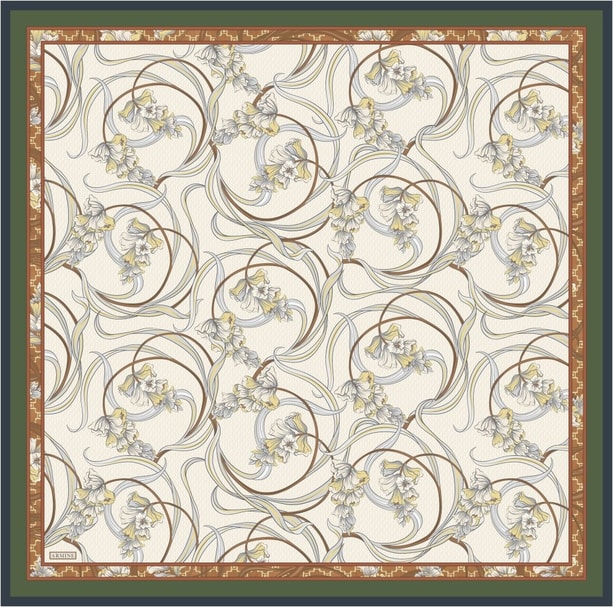 Armine Saf İpek Sura Eşarp 9512D 88