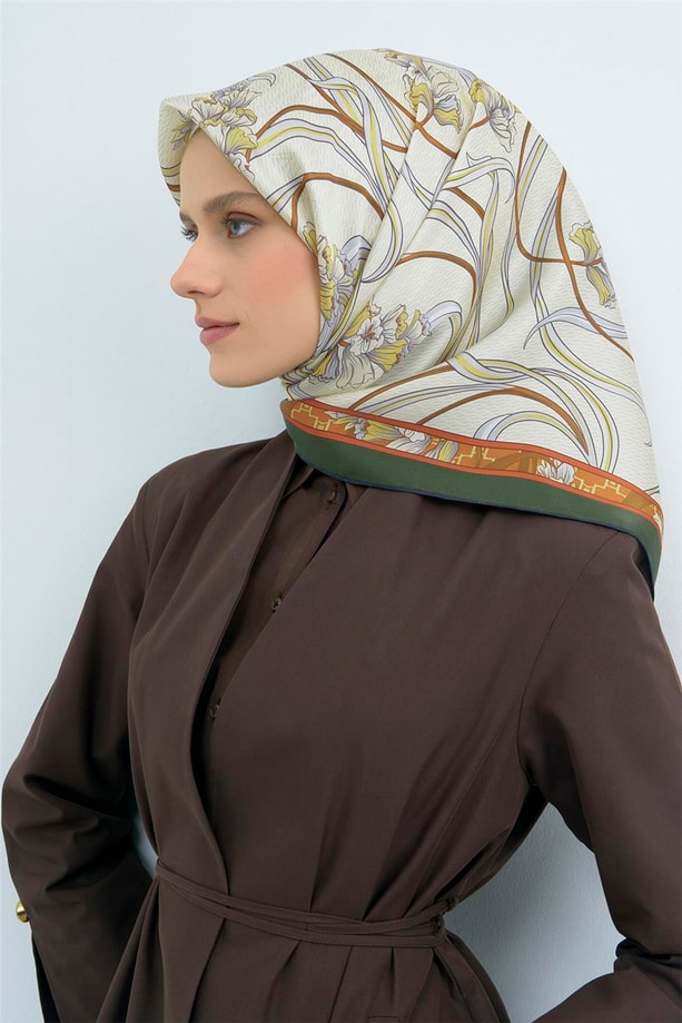 Armine Saf İpek Sura Eşarp 9512D 88
