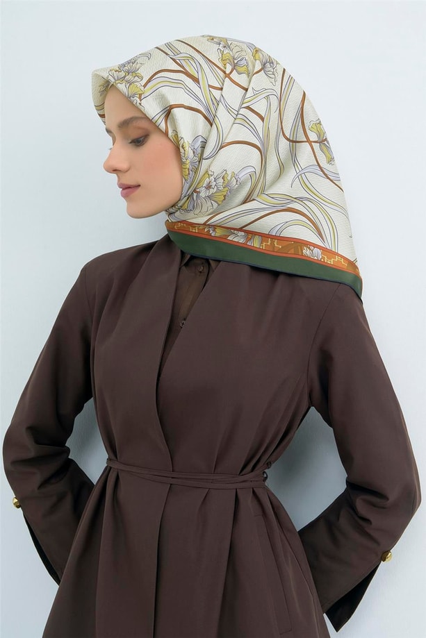 Armine Saf İpek Sura Eşarp 9512D 88