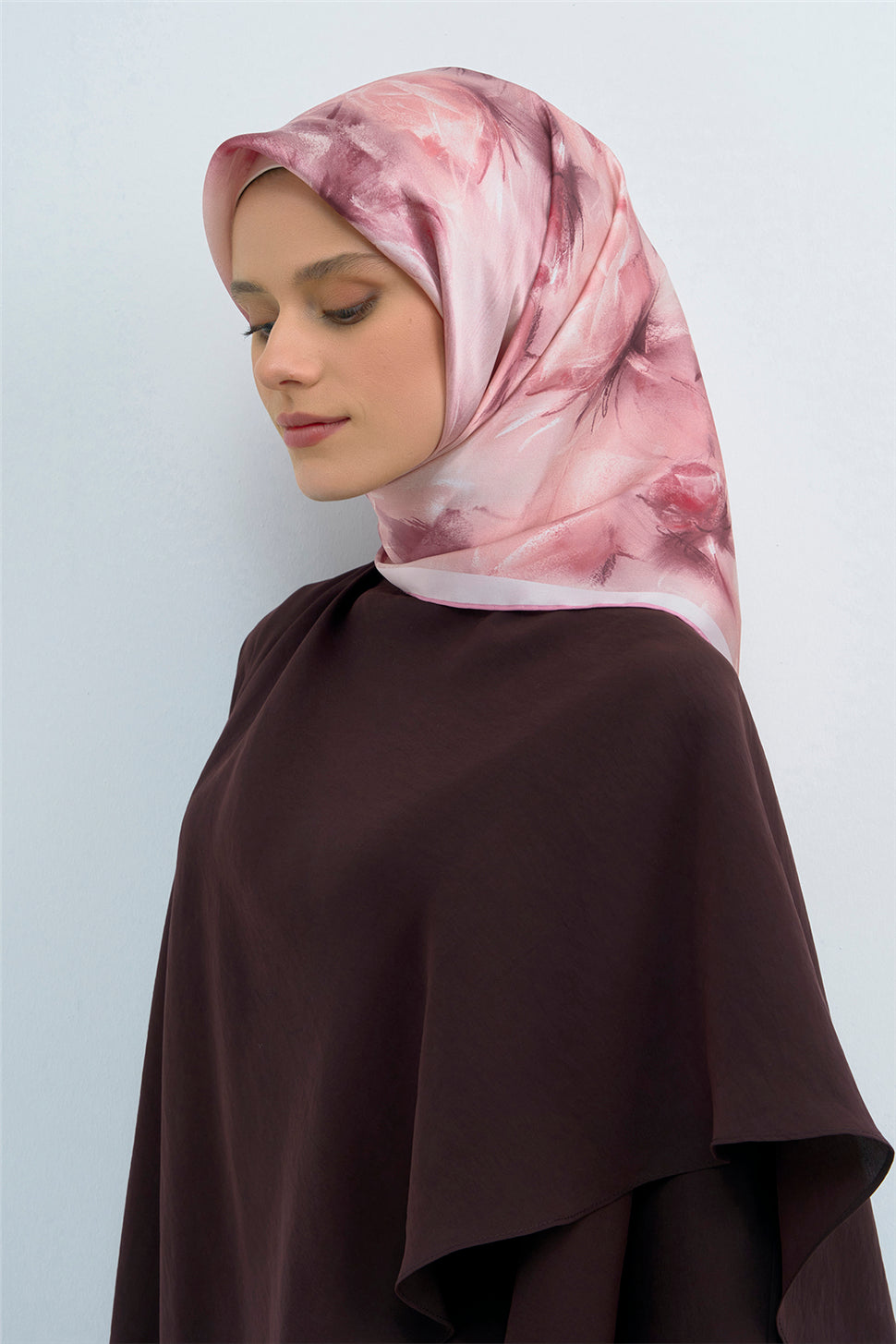 Armine 2026 İlkbahar Yaz Saf İpek Sura Eşarp 9515D 32