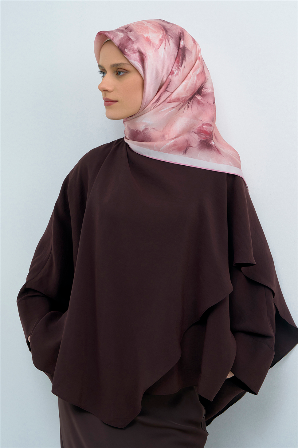 Armine 2026 İlkbahar Yaz Saf İpek Sura Eşarp 9515D 32