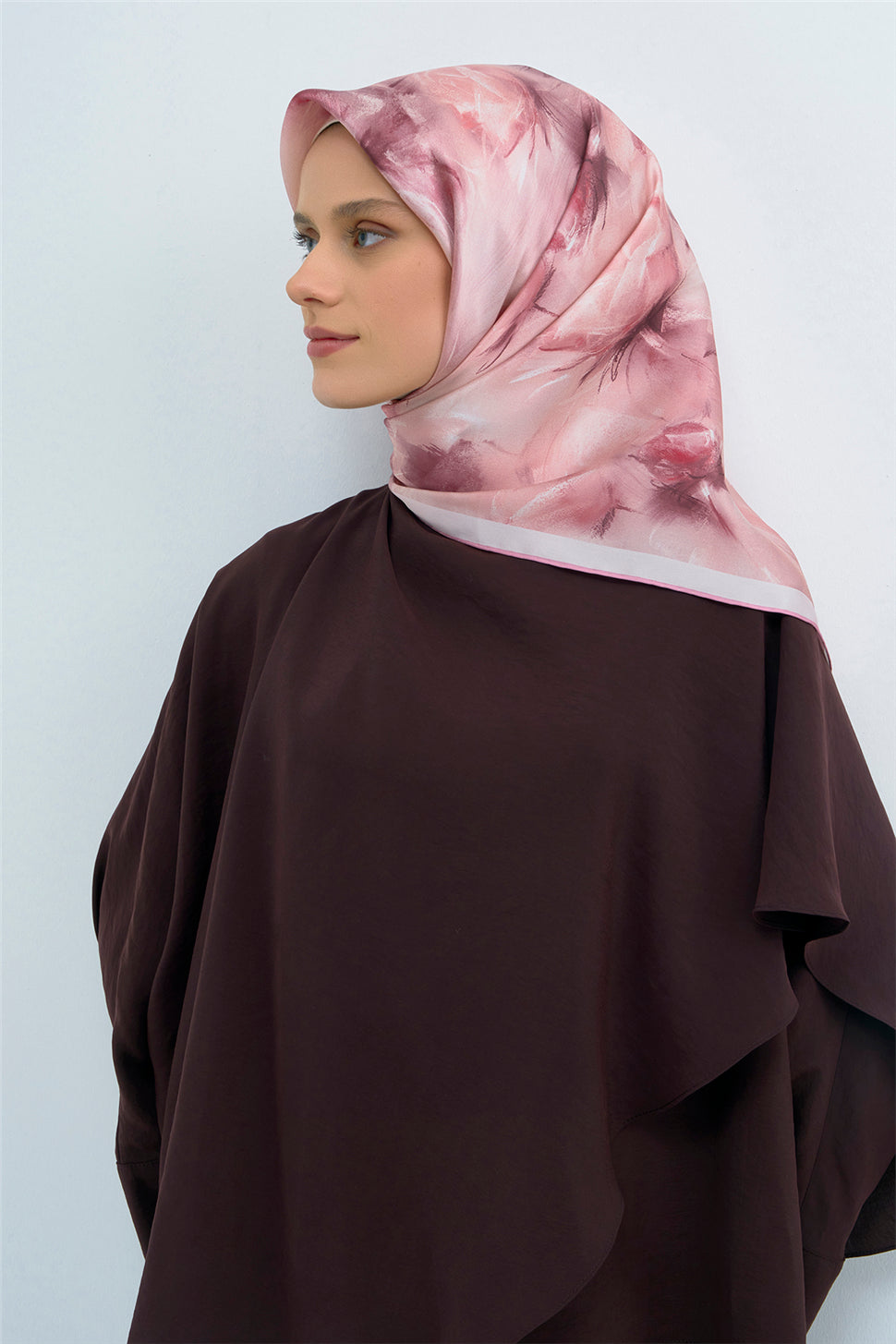 Armine 2026 İlkbahar Yaz Saf İpek Sura Eşarp 9515D 32