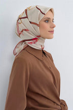 Armine 2026 İlkbahar Yaz Saf İpek Sura Eşarp 9517D 36