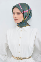 Armine 2026 İlkbahar Yaz Saf İpek Sura Eşarp 9517D 50