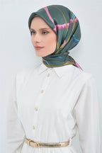 Armine 2026 İlkbahar Yaz Saf İpek Sura Eşarp 9517D 50
