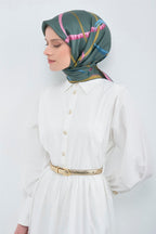 Armine 2026 İlkbahar Yaz Saf İpek Sura Eşarp 9517D 50