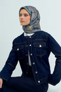 Armine 2026 İlkbahar Yaz Saf İpek Sura Eşarp 9517D 80