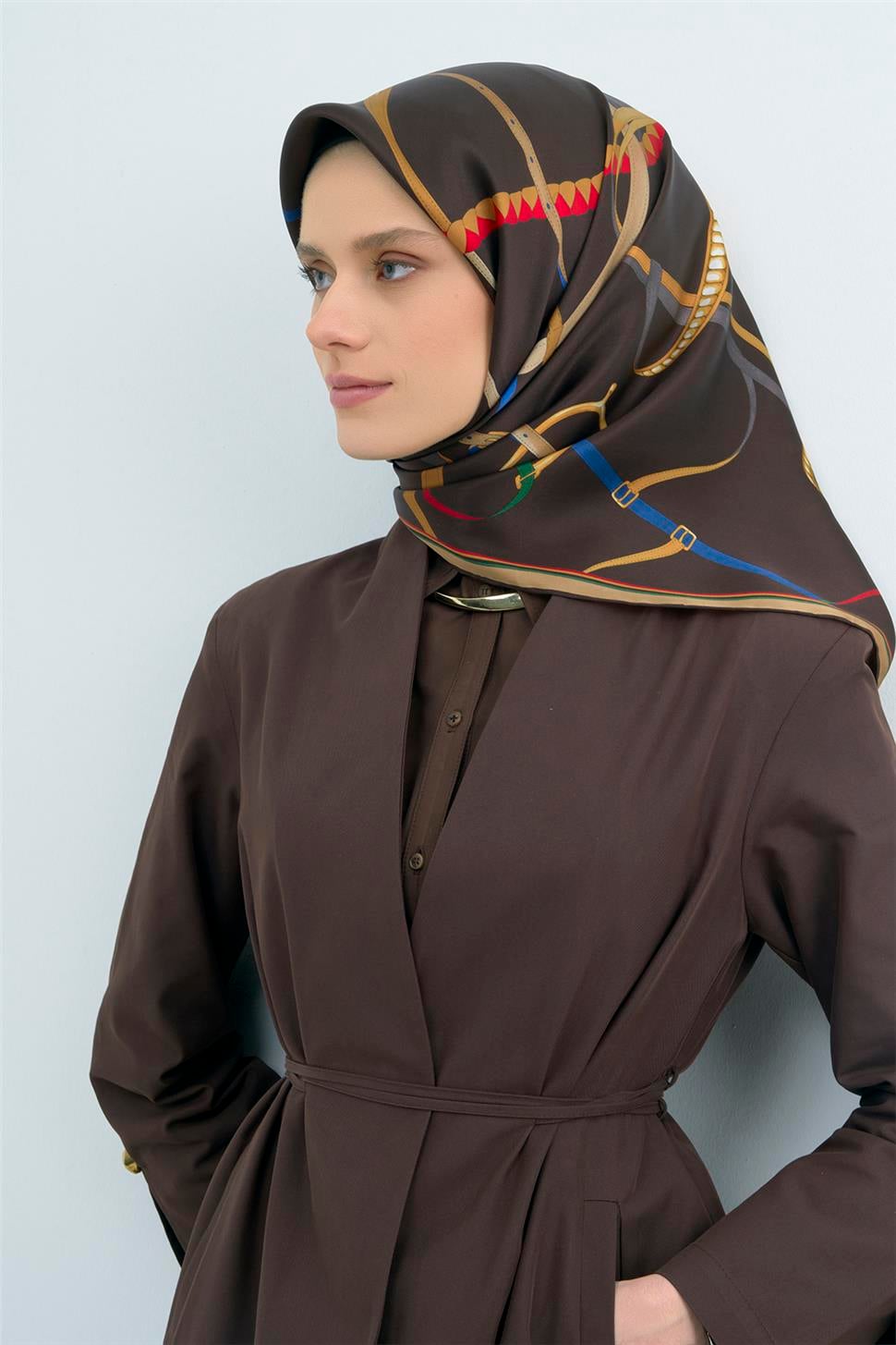 Armine 2026 İlkbahar Yaz Saf İpek Sura Eşarp 9517D 84
