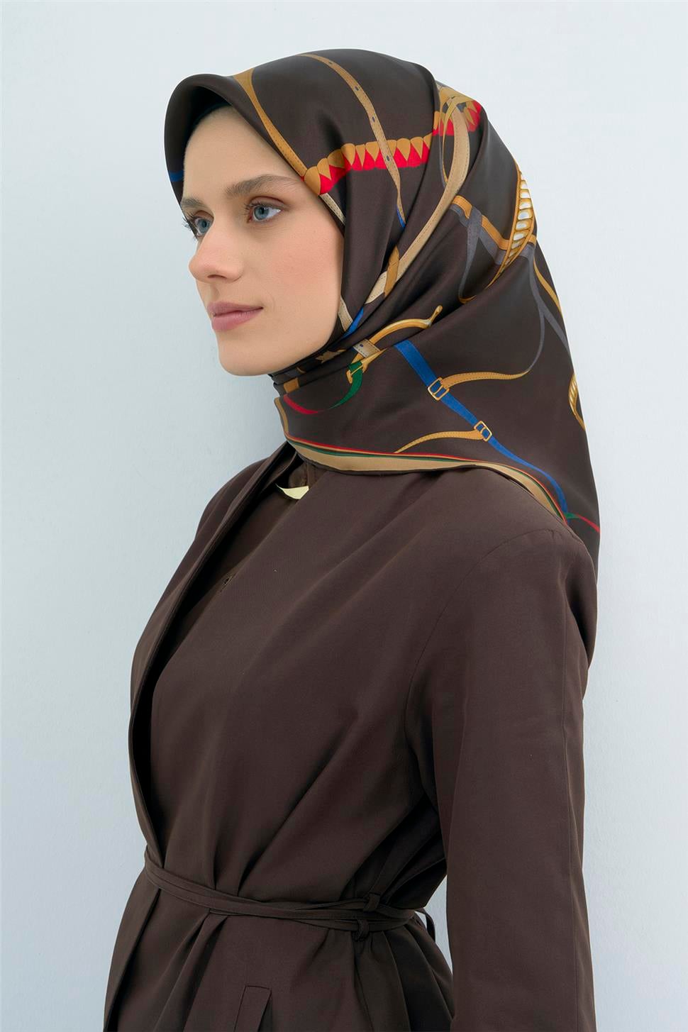 Armine 2026 İlkbahar Yaz Saf İpek Sura Eşarp 9517D 84
