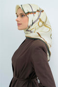 Armine 2026 İlkbahar Yaz Saf İpek Sura Eşarp 9517D 82