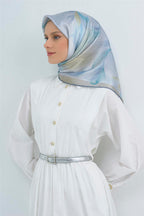 Armine 2026 İlkbahar Yaz Saf İpek Sura Eşarp 9519D 03
