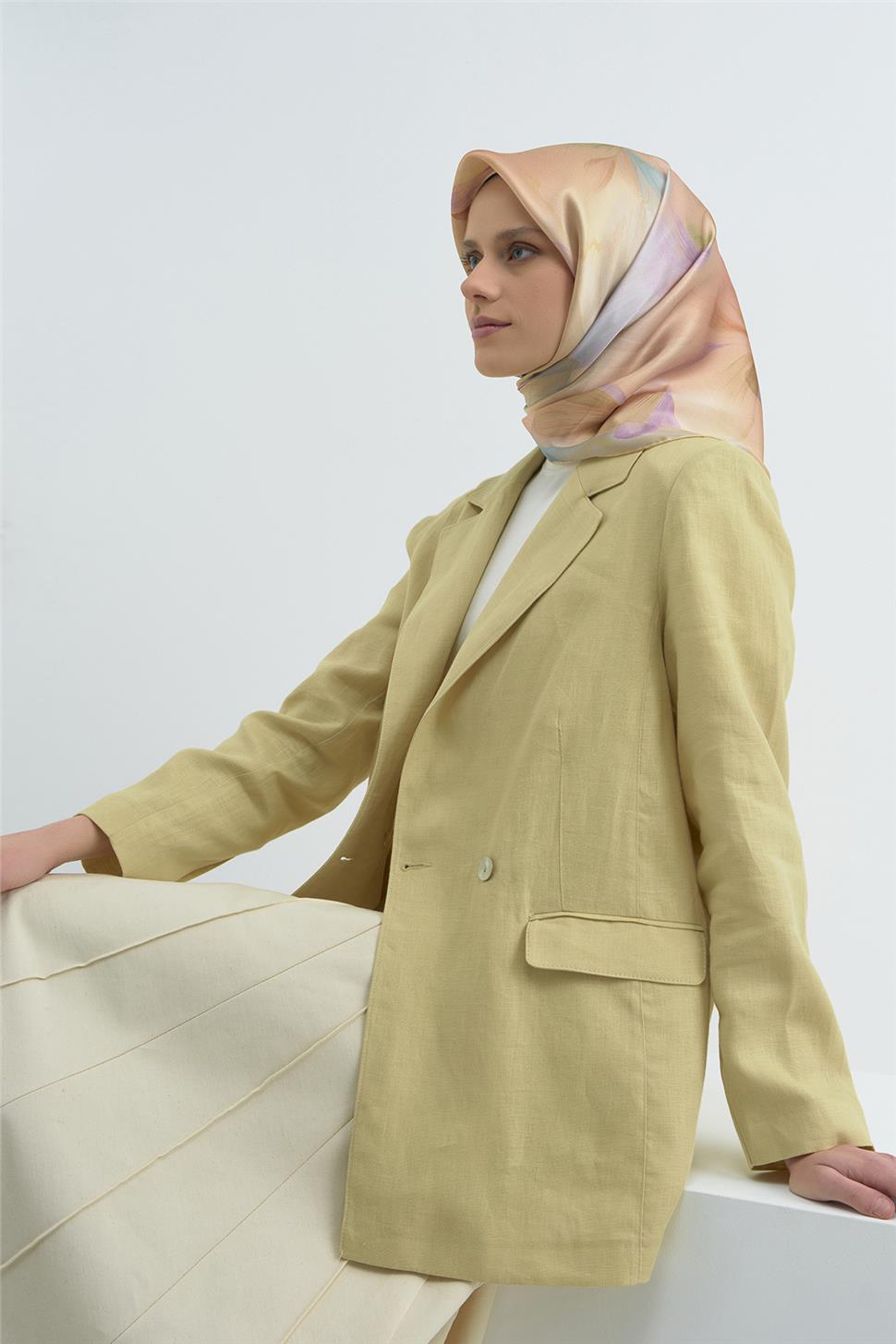 Armine 2026 İlkbahar Yaz Saf İpek Sura Eşarp 9519D 83