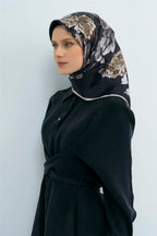 Armine 2026 İlkbahar Yaz Saf İpek Sura Eşarp 9520D 01
