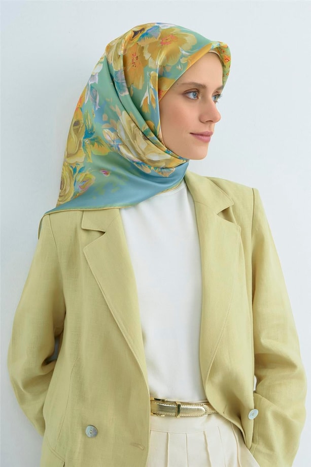 Armine Saf İpek Sura Eşarp 9520D 53