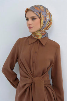 Armine 2026 İlkbahar Yaz Saf İpek Sura Eşarp 9523D 53